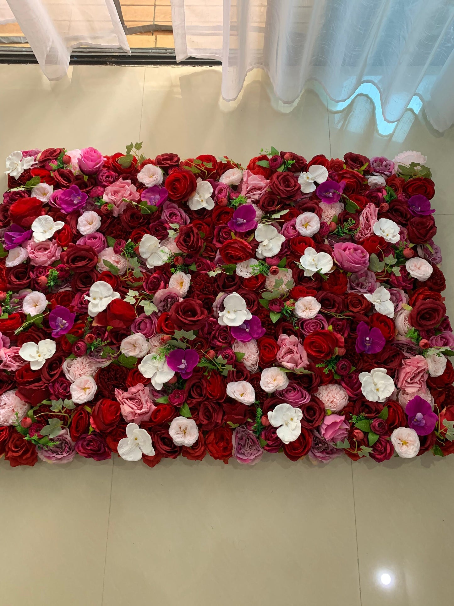 High Quality 3D Butterfly Rose Floral Wall For Wedding Romantic Photography Backdrop Bridal Shower Special Event Decor Floral Panels 40x60cm