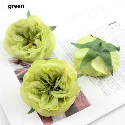 30 Heads Artificial Simulation Silk Austin Rose Peony DIY Wedding Special Event Arrangement Decor Florals Hat Shoes Accessories