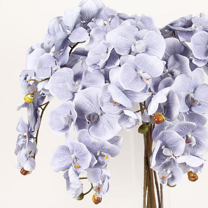 Light Purple Orchid Flowers, Faux flowers, phanelopsis, Exotic,Tropical,Special Event Centerpieces Arrangement Floral  Length 37 inches