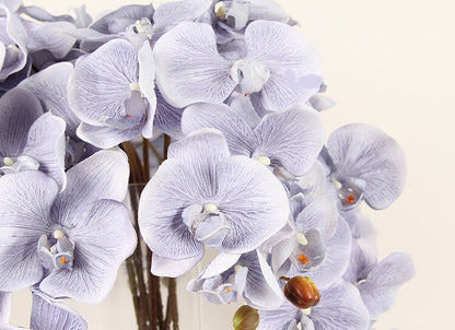 Light Purple Orchid Flowers, Faux flowers, phanelopsis, Exotic,Tropical,Special Event Centerpieces Arrangement Floral  Length 37 inches