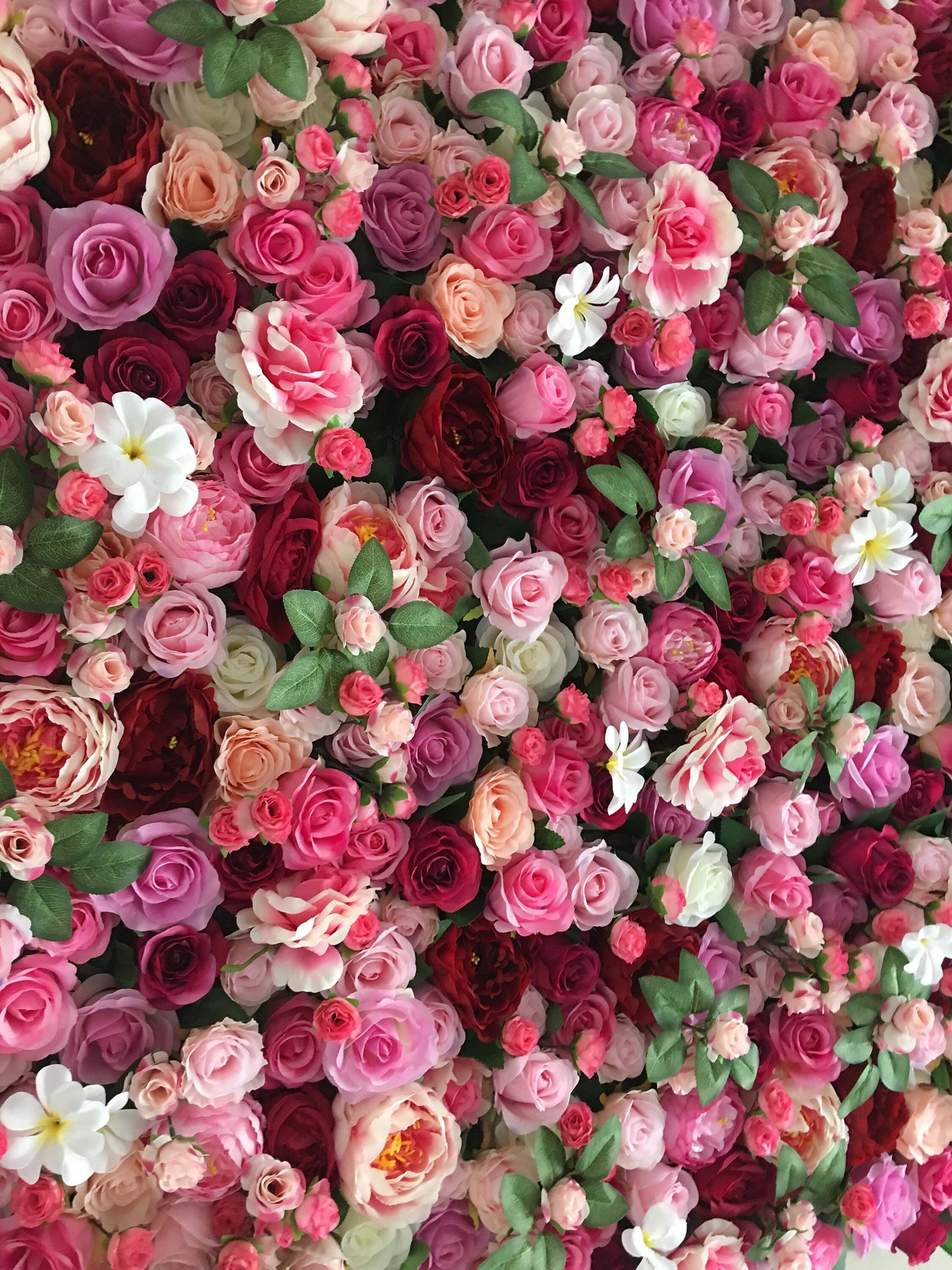 Simulation Flower Wall For Wedding Photography Backdrop Baby Shower Special Event Arrangement Decor Floral Panels 15.75x23.62inch