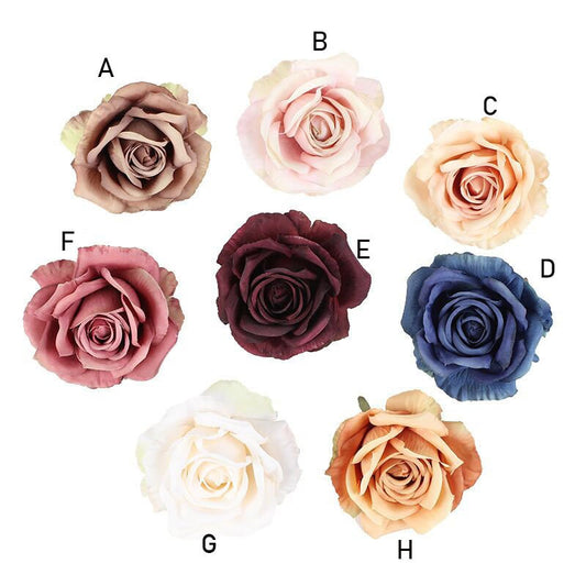 Artifical Simulation Camellia Rose Wedding Floral  Diam.10cm/3.9&quot;  DIY Special Event DIY Accessory Flower heads  30pcs