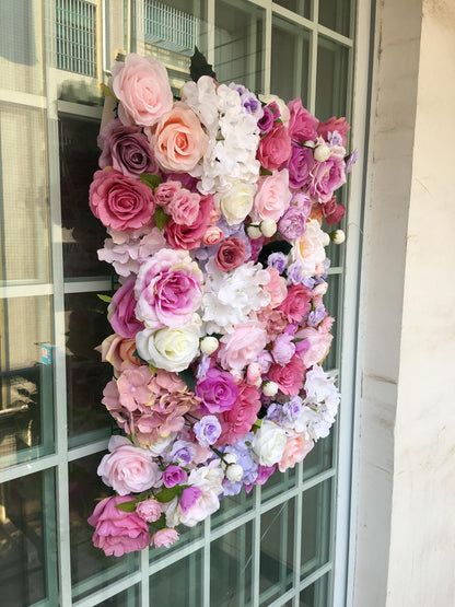 Flower Wall For Wedding Photography Backdrop Bridal Shower Baby Shower Salon Special Event Arrangement Floral Panels 40x60cm