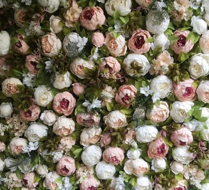 Peony Flower Wall  for Wedding Photography Backdrop Arrangement Baby Shower Special Event Peony Floral  Panels 40*60CM