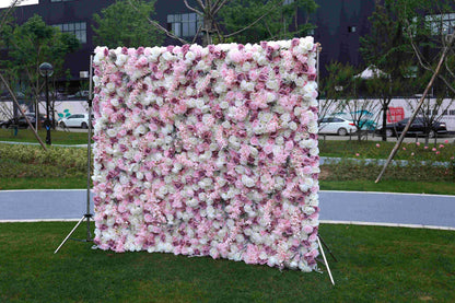 New Arrival Floral Wall Decor Backdrop For Wedding Arrangement Artificial Flowers For Home Party Event Photography Background Wall 40x60cm