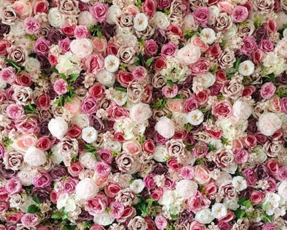 New Customized Flower Wall For Wedding Photography Baby Shower Backdrop Special Event Party Arrangement Fake Floral Panels 40x60cm