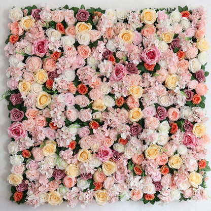 Flower Wall For Wedding Photography Backdrop Baby Shower Special Event Arrangement Decor Fake Floral Panels 40x60cm