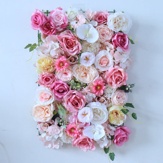 New Design Flower Wall For Romantic Photography Backdrop Bridal Shower Baby Shower Special Event Arrangement Decor Floral Panels 40x60cm