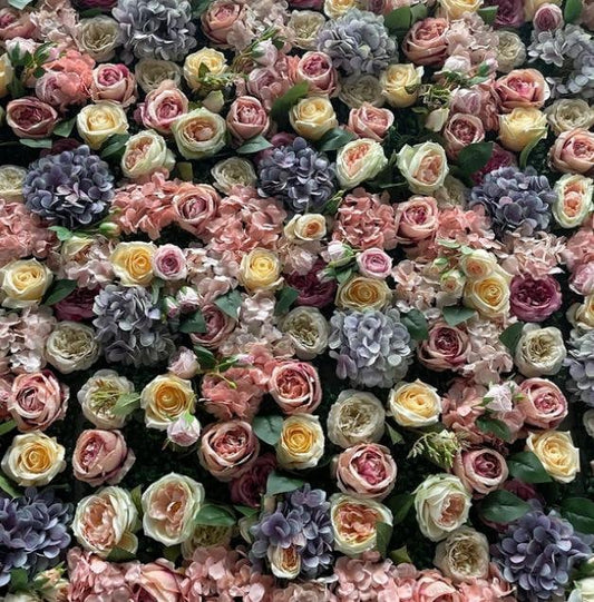 Autumn Floral Wall For Wedding Photography Backdrop Bridal Shower Event Salon Party Arrangement Decor Floral Panels 40x60cm