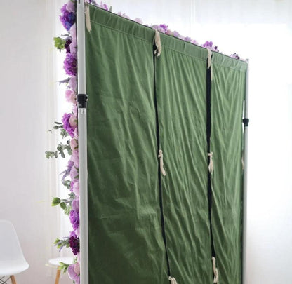 Neues Design, schwarze Blume, ob Wand für Hochzeitsarrangement, Veranstaltung, Salon, Party, Fotografie, Hintergrundstoff, aufrollbarer Vorhangstoff, Tuch