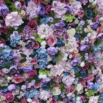 New Customized Flower Wall For Wedding Arrangement Event Salon Party Photography Backdrop Fabric Rolling Up Curtain Fabric Cloth