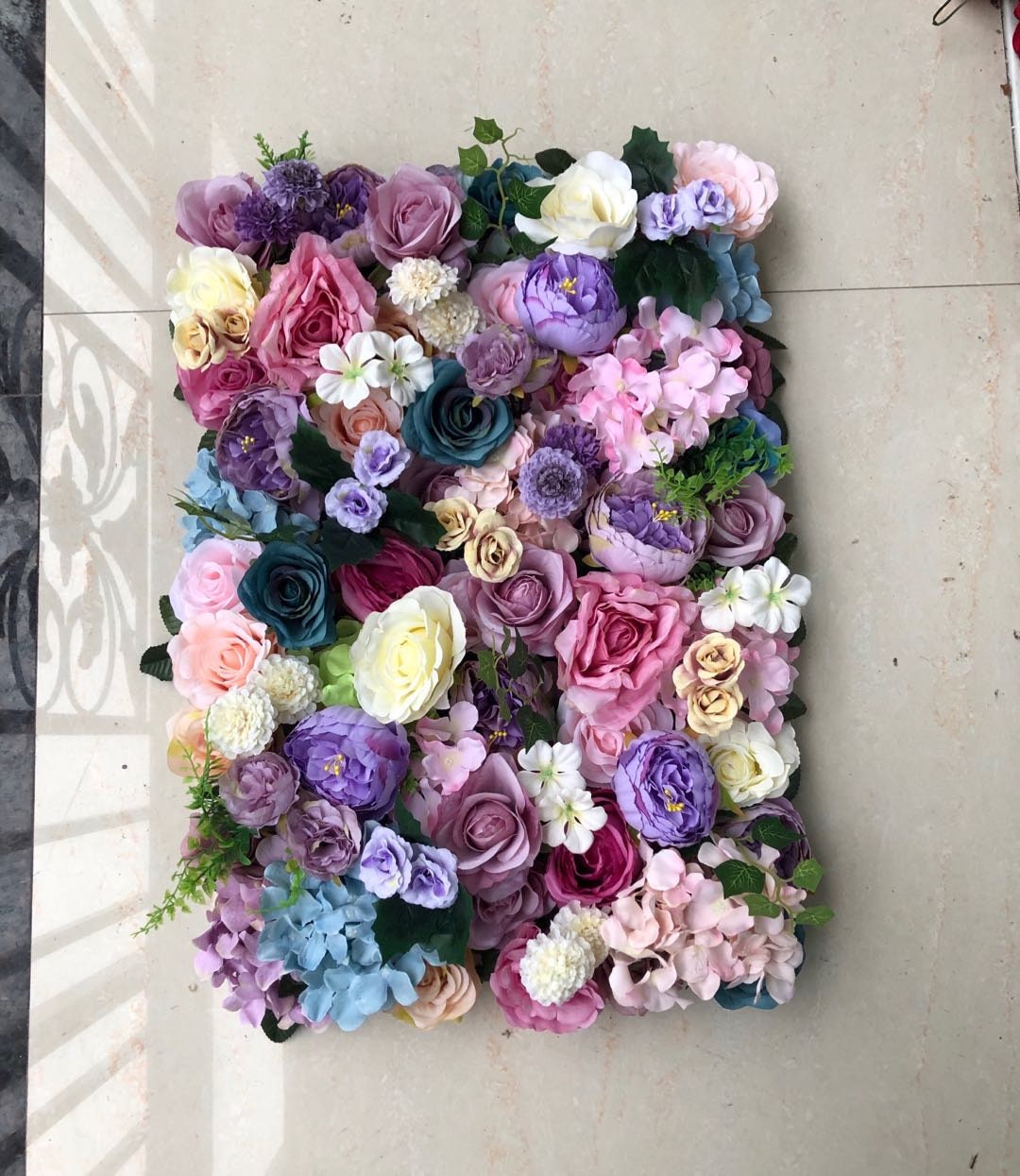 New Arrival Flower Wall Wedding Photography Backdrop Special Event Party Boutique Shop Arrangement Decor Floral Panels 40x60cm