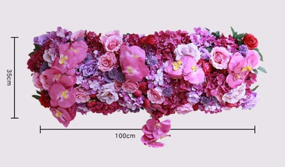 Blumengirlande, Blumenbogen, Hochzeitsblumenbogen, Hochzeitsgirlande, Chuppah-Blumen, Hochzeitslaube, Tisch-Mittelstück 3,27 Fuß