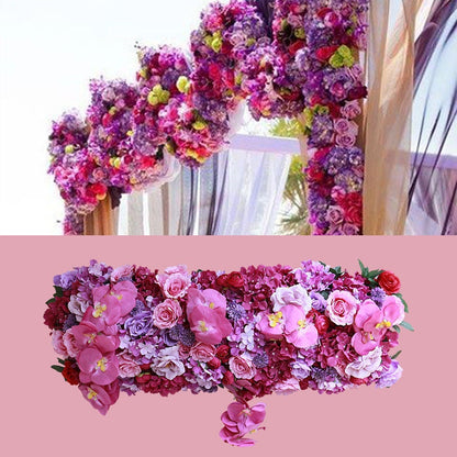 Blumengirlande, Blumenbogen, Hochzeitsblumenbogen, Hochzeitsgirlande, Chuppah-Blumen, Hochzeitslaube, Tisch-Mittelstück 3,27 Fuß