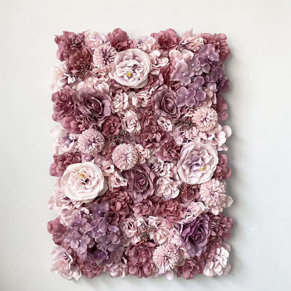 Bean Paste Flower Wall For Wedding Romantic Photography Backdrop Baby Shower Special Event Arrangement Decor Fake Floral Panels 40x60cm