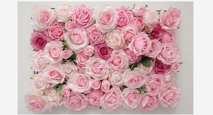 Rose Peony Flower Wall For Wedding Photography Backdrop Baby Shower Special Event Arrangement Decor Floral Panels 15.75x23.62inch